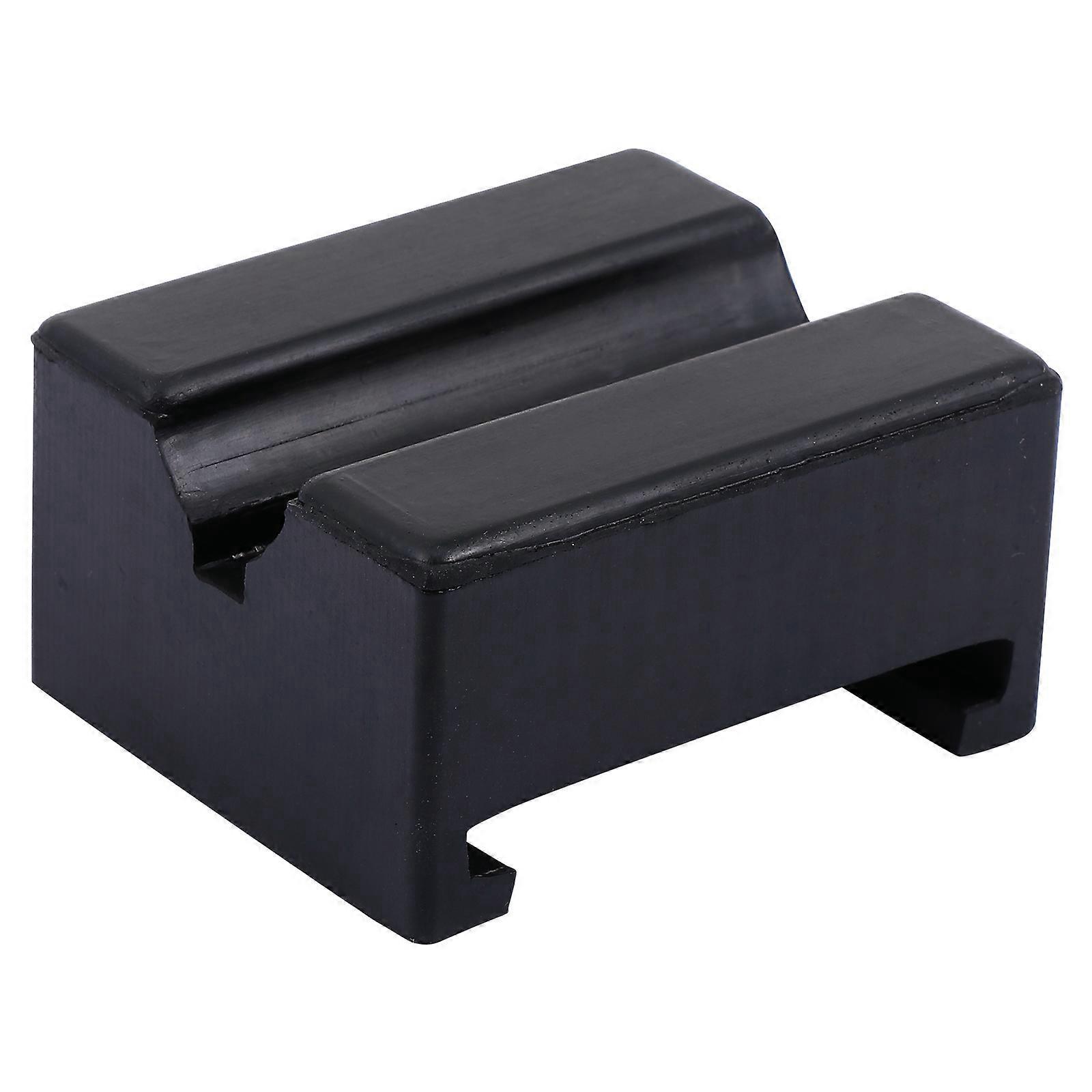 Quadratische Wagenheber-unterlegscheiben, Extra Robuste Gummipads, Universelle Wagenheber-gummipads-7x6cm-black