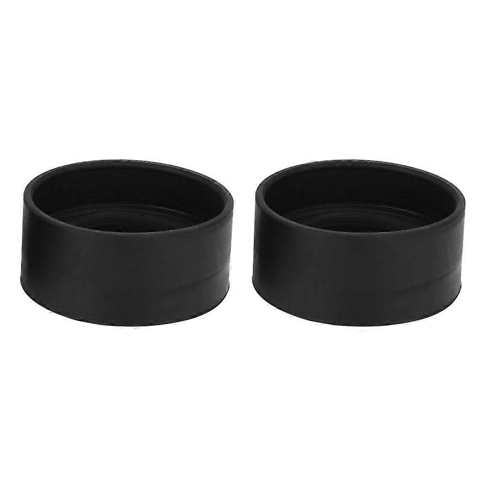 2 Stück Mikroskop-augenmuscheln, Augenschutz Aus Gummi, Mikroskop-zubehör-3.9x3.9cm-black