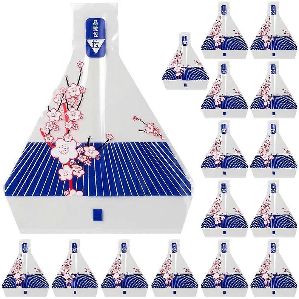 100 Stück Onigiri-beutel, Einweg-reisbällchen-verpackungsbeutel Für Sushi Mit Aufklebern-19x15.5cm