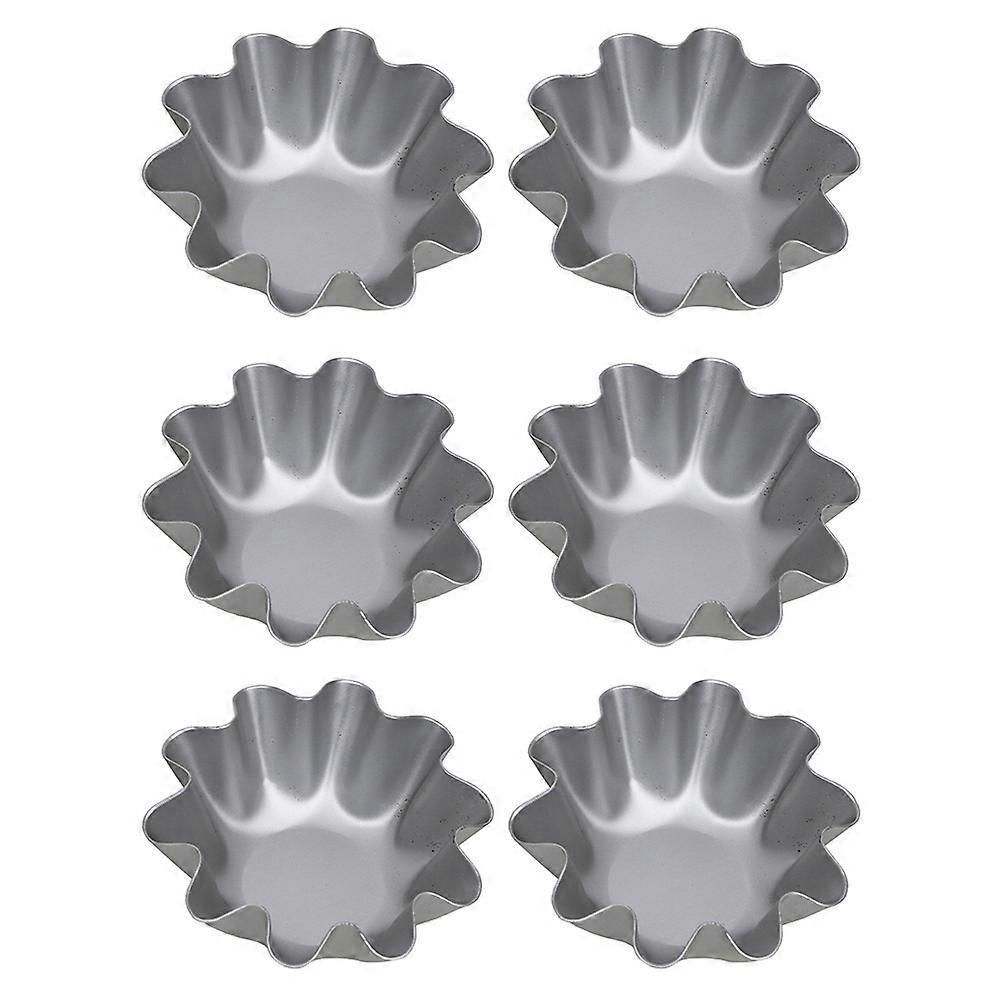 6 Stück Eierkuchen-backformen Für Gelatine, Mini-tarteformen-7.7x4.5cm