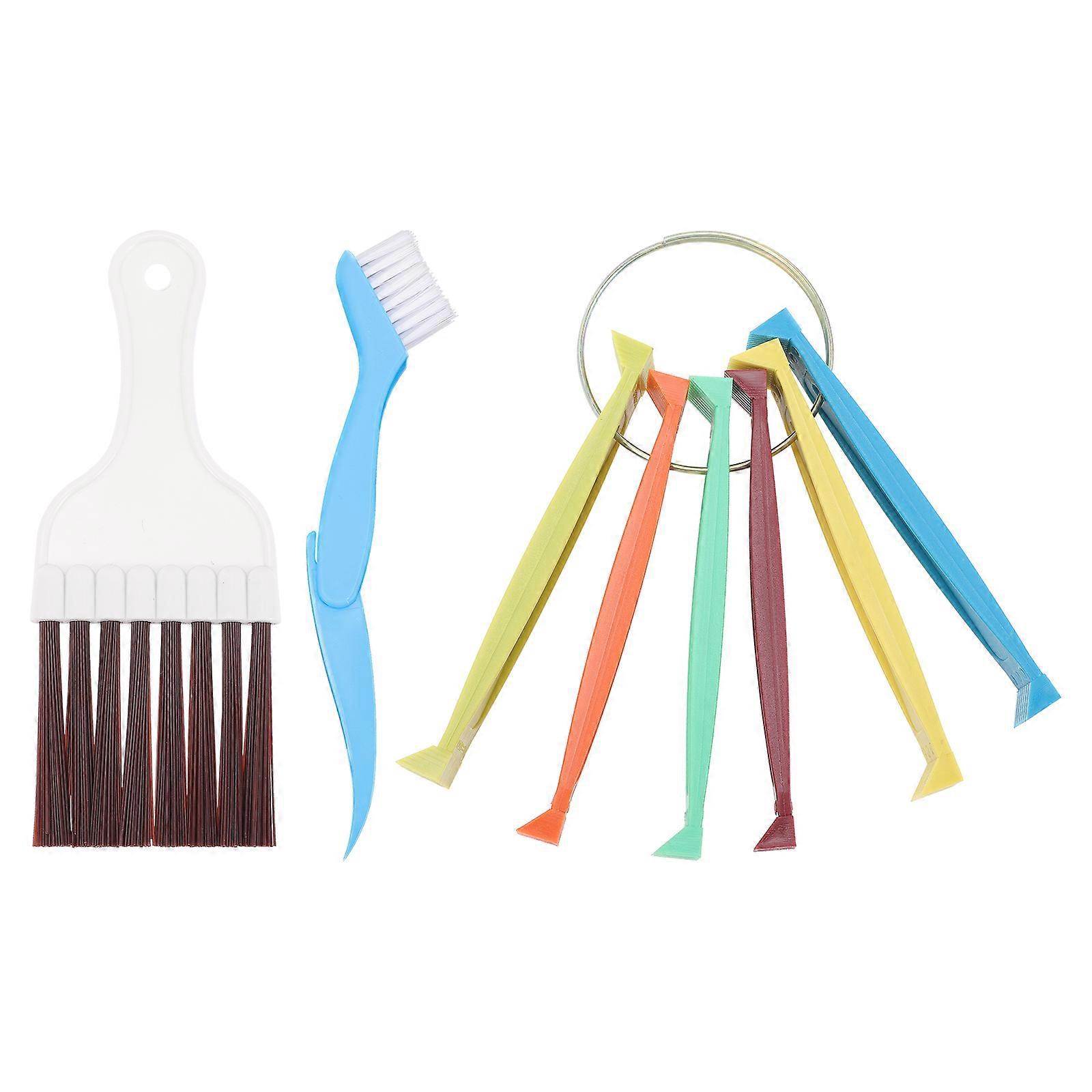 3-teiliges Set Klimaanlagen-lamellenkamm-reinigungsbürsten Für Kondensatorspulen-17x6cm
