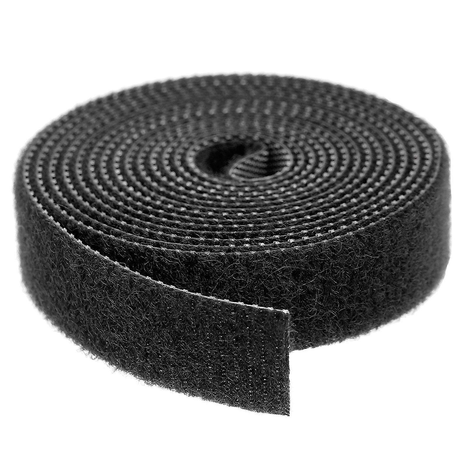 Befestigung Selbstklebender Kabelstreifen Kabelorganisator Klett-kabelstreifen-150x1.5cm-black