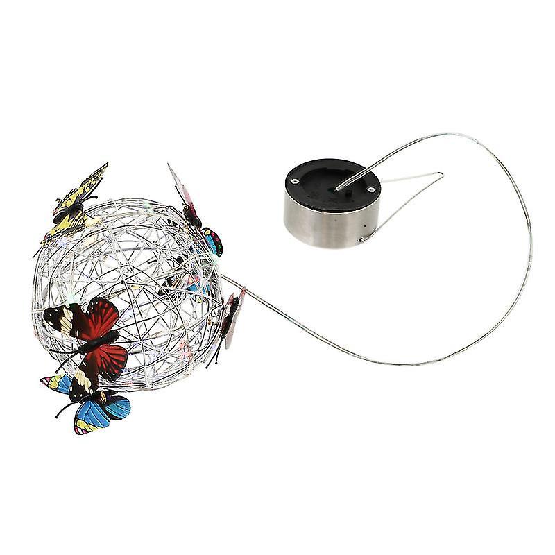 1 Stück Schmetterlingskugel-lichterkette
