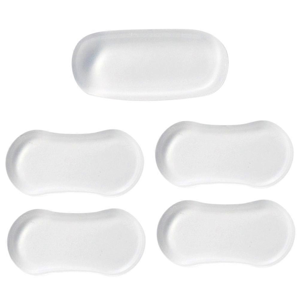 Stück Transparente Wc-sitzpuffer, Türpuffer Für Schränke Und Möbel-4.5x2.18cm-transparent
