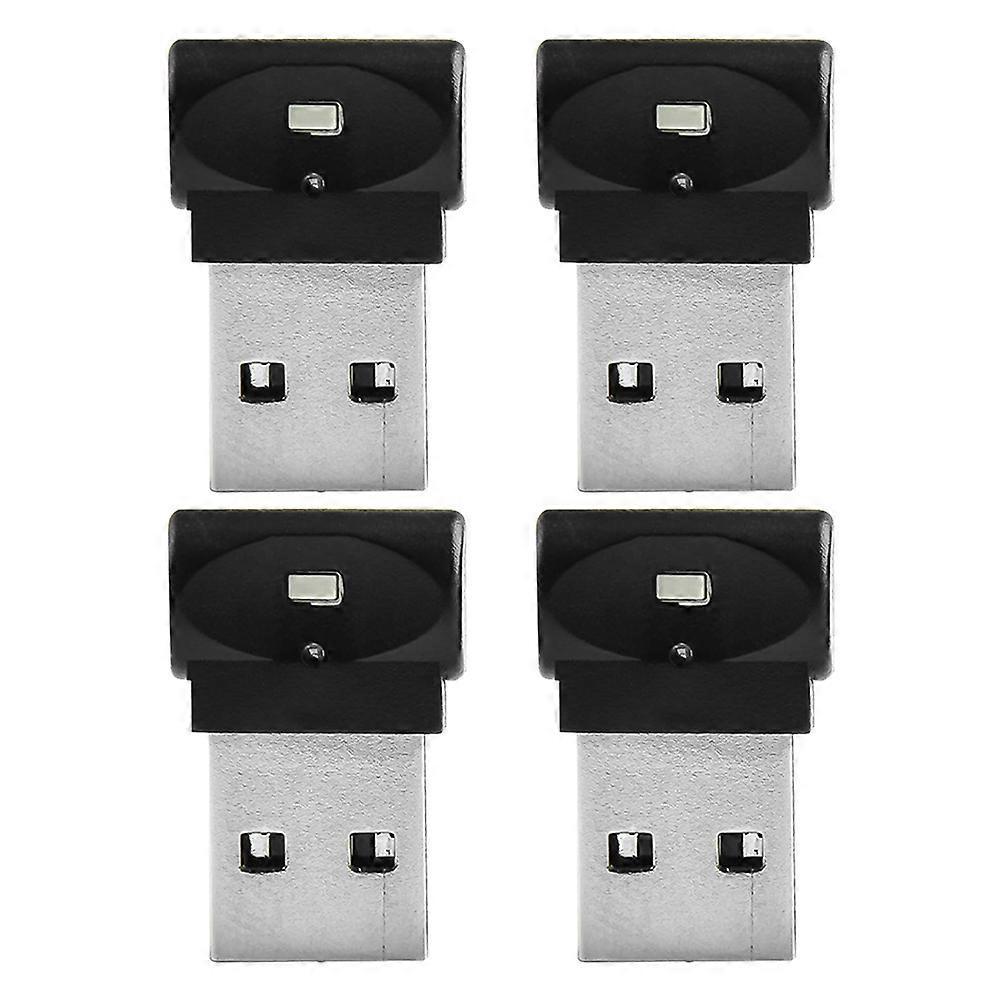 Stück Usb-autolichter, Ambientelampen, Mini-usb-led-leuchten, Autobeleuchtung-2.5x1.5cm