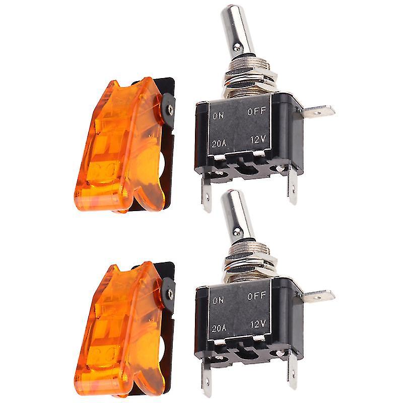 2 Stück 12v Asw-07d Kippschalter