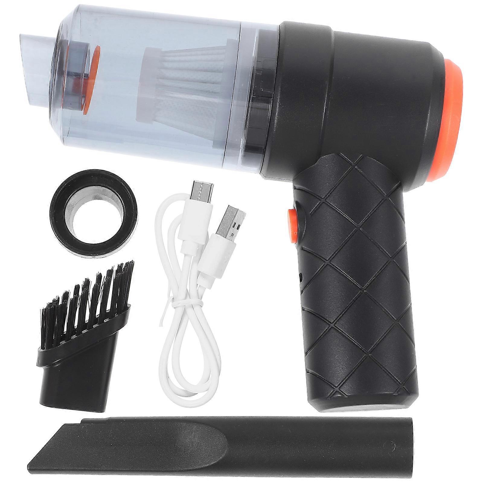 Set Kabelloser Tragbarer Autostaubsauger Kabelloser Handstaubsauger-6x14.5x16.5cm-black 2