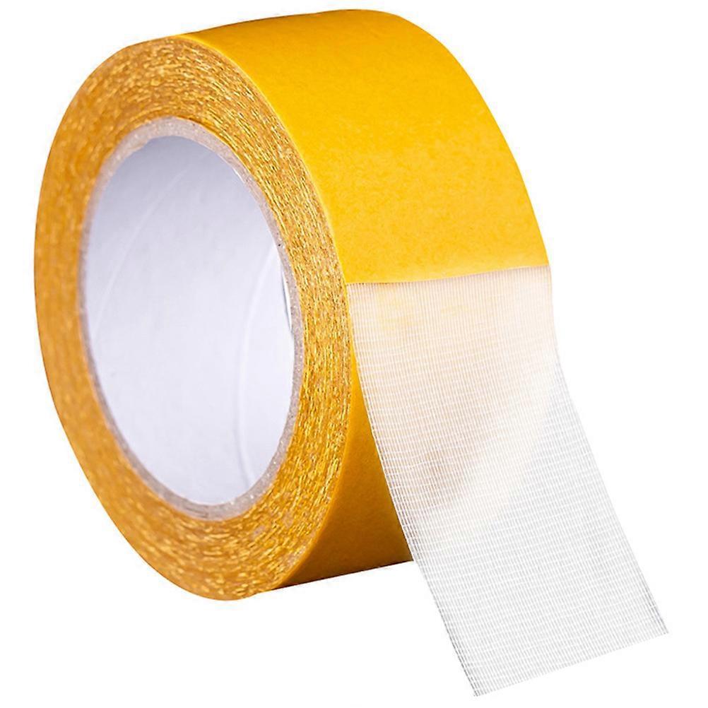 1 Rolle Tragbares Dichtungsband, Mehrzweck-teppichklebeband, Doppelseitiges Teppichklebeband-1000x5cm-yellow