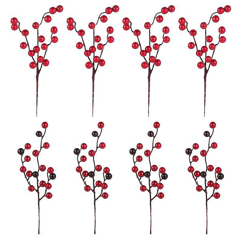 6 Künstliche Beeren-dekorationen