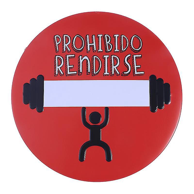 1 Stück Rundes Blechschild