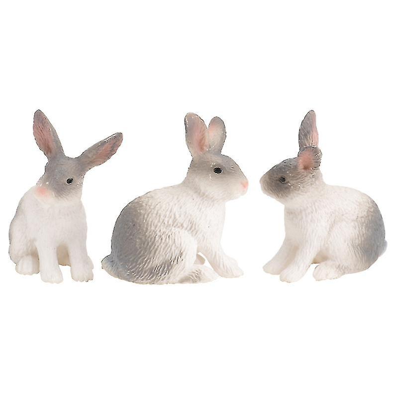 3 Stück Künstliche Kaninchenmodelle