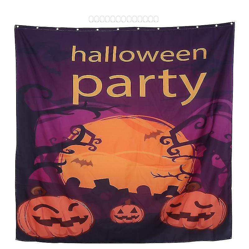 1 Stück Wasserdichter Vorhang Für Halloween-dekoration