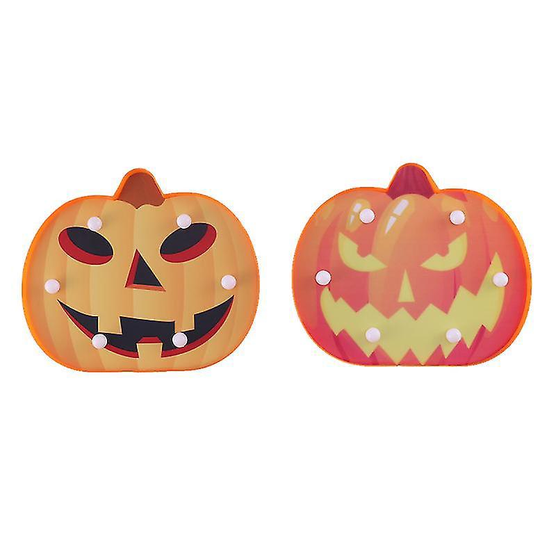 2 Stück Halloween-nachtlichter Für Die Halloween-dekoration