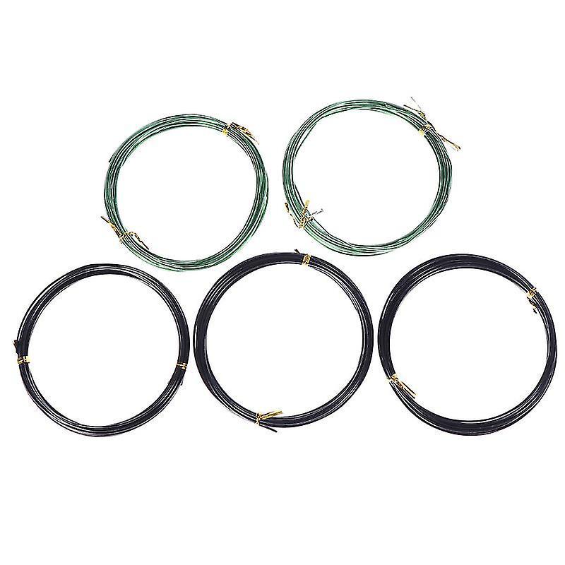 5 Rollen Farbiger Draht