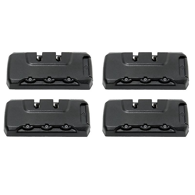 4 Stück Gepäckschlösser