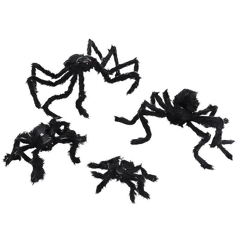 1 Set Künstliche Spinnen Für Halloween-dekorationen