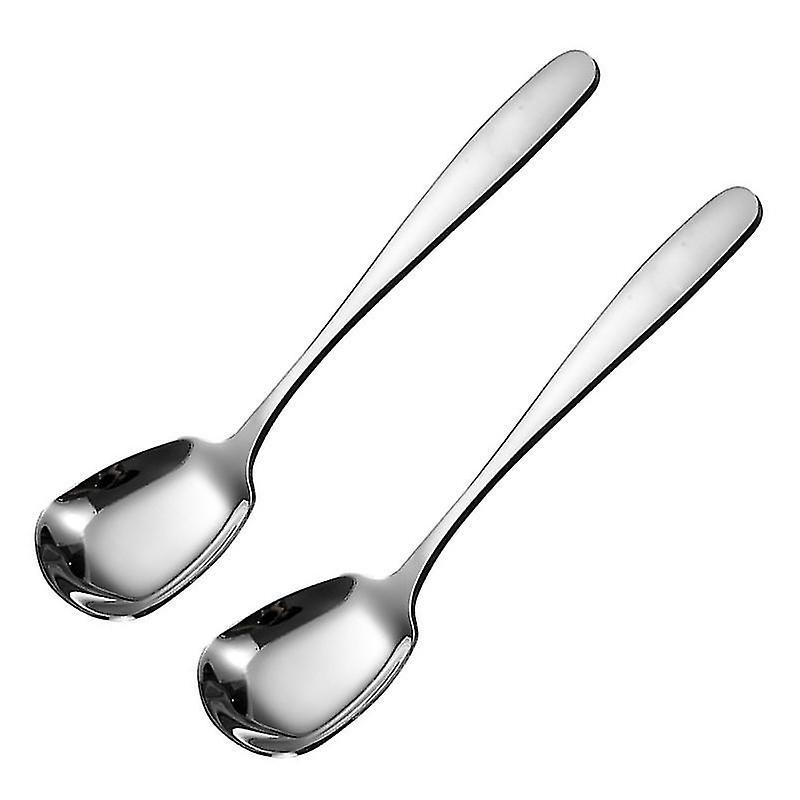 2 Stück Quadratische Suppenlöffel