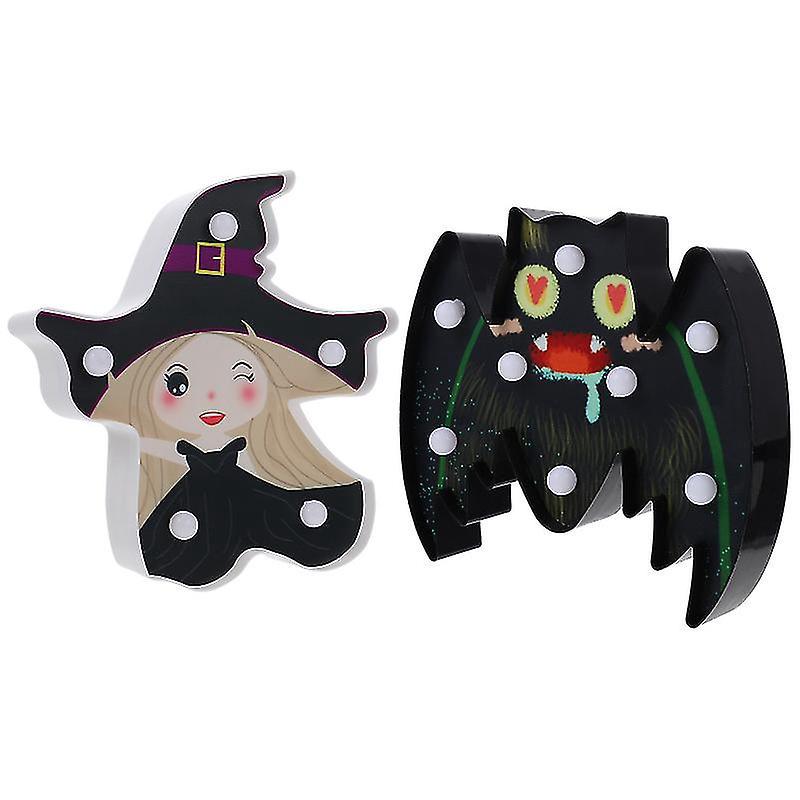2 Stück Halloween-modellierlichter Für Halloween-dekorationen