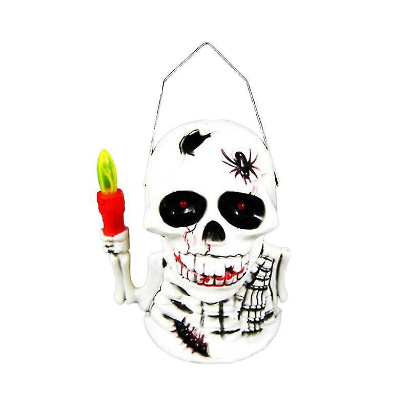 Stück Leuchtende Totenkopflampe