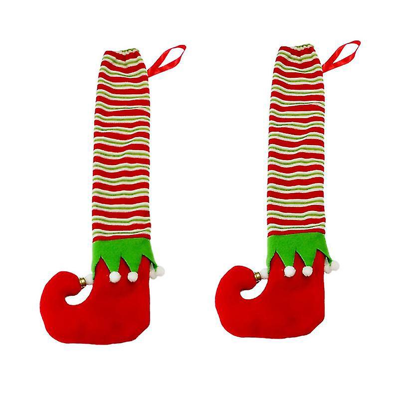 2 Stück Weihnachtstischfüße