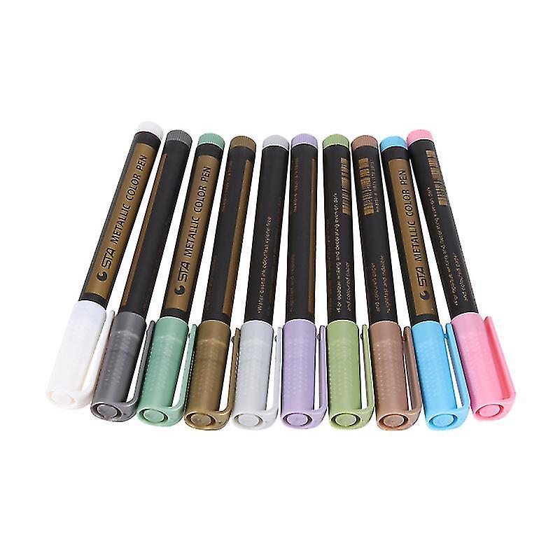 10 Stück Metallic-marker