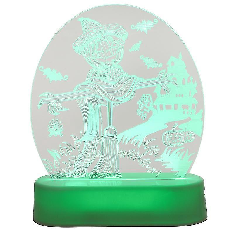 1 Stück Vogelscheuchen-nachtlampe Für Halloween-dekorationen