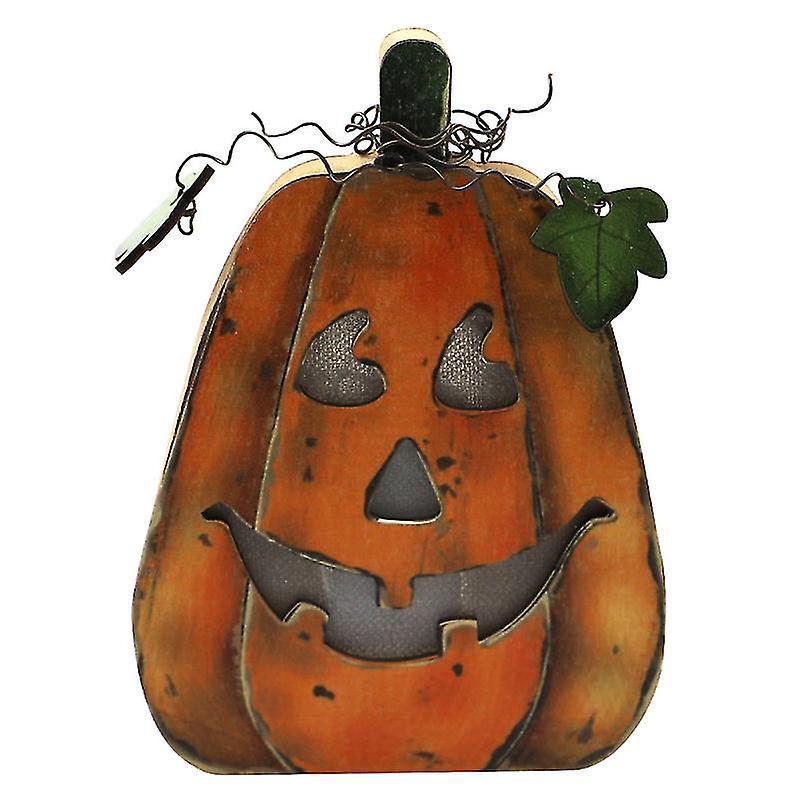 Stück Holzleuchte Für Halloween-dekorationen