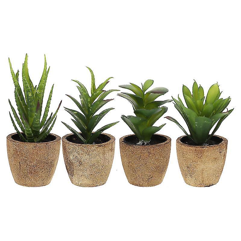 4 Stück Künstliche Bonsai