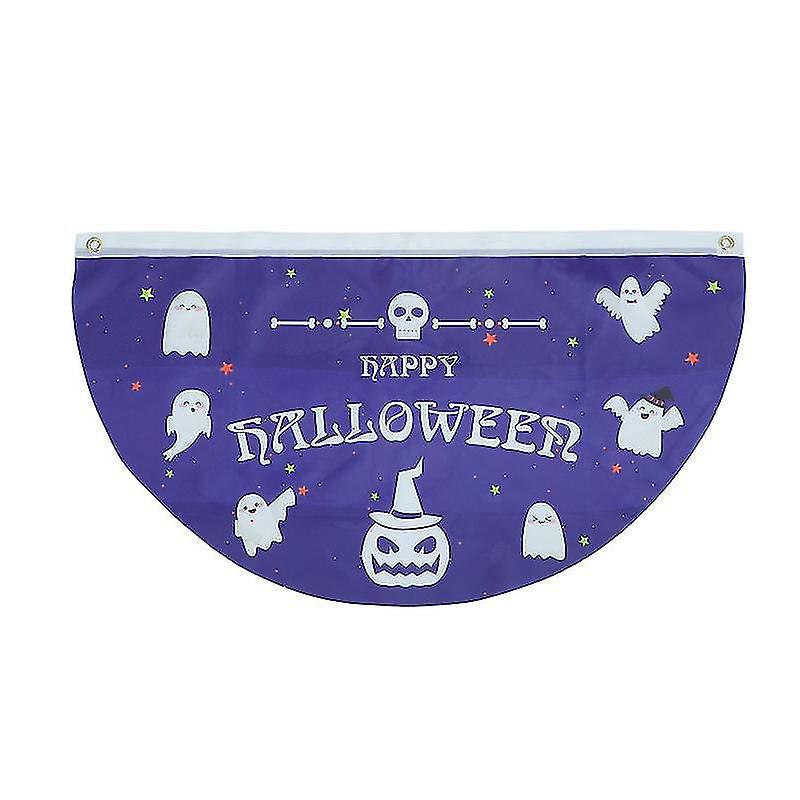 1 Halloween-gartenflagge Zur Halloween-dekoration