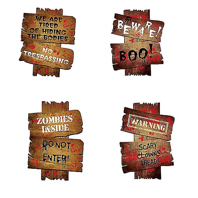 4-teilige Halloween-dekoration Für Halloween-veranstaltungen