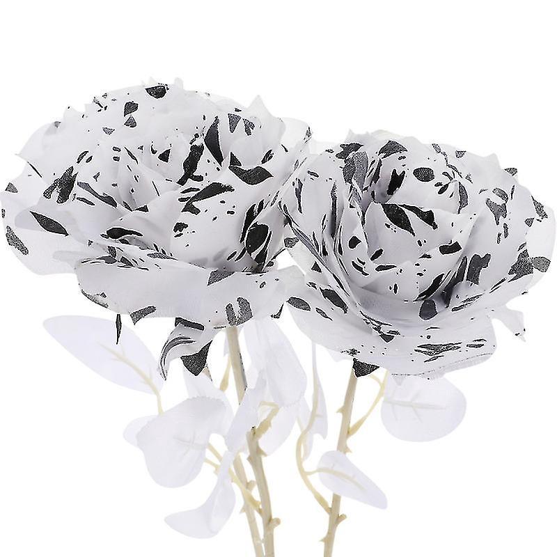 3 Künstliche Rosen Als Halloween-geschenke