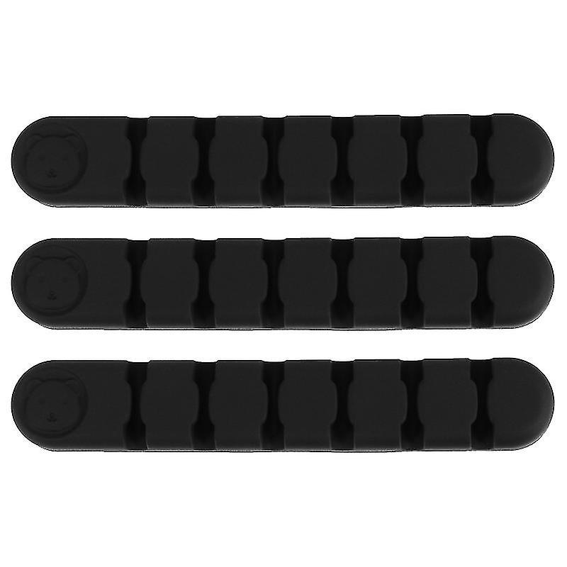 3 Stück Silikon-kabelklemmen