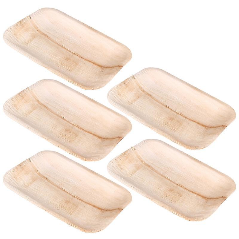 5-teiliges Party-holzteller-set