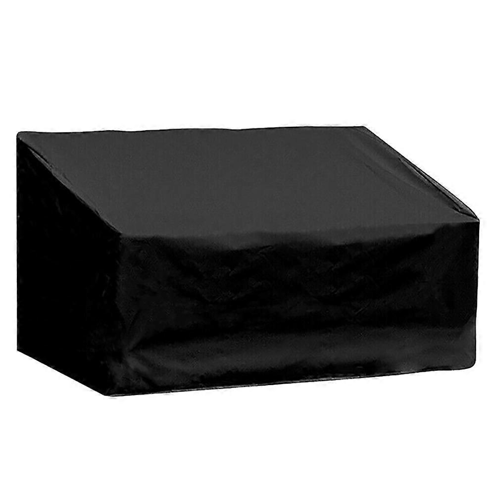 1 Stück Staubschutzhülle Für Gartenbänke Aus Oxford-gewebe, Wasserdichte Schutzhülle-13x89x66cm-black