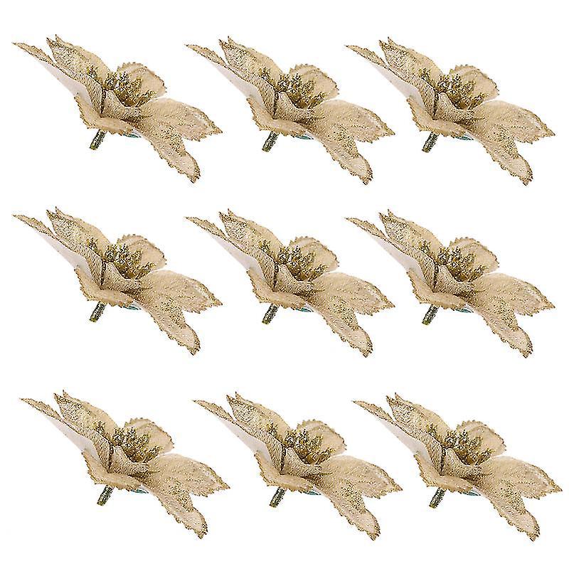 24 Naturgetreue Blumen