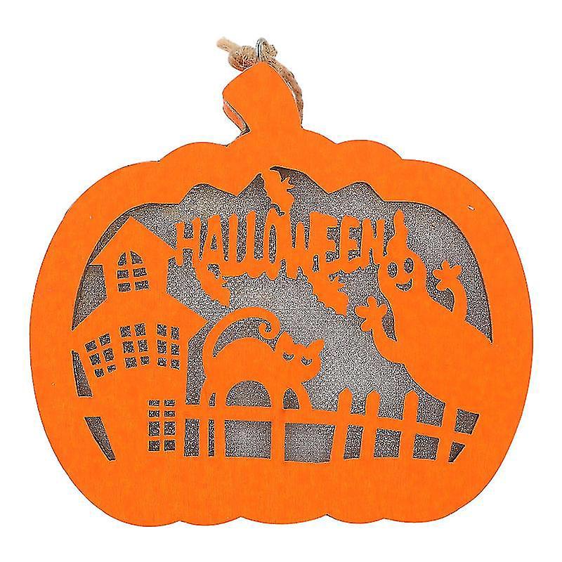 1 Stück Dekorative Kürbisleuchte Für Halloween-dekoration