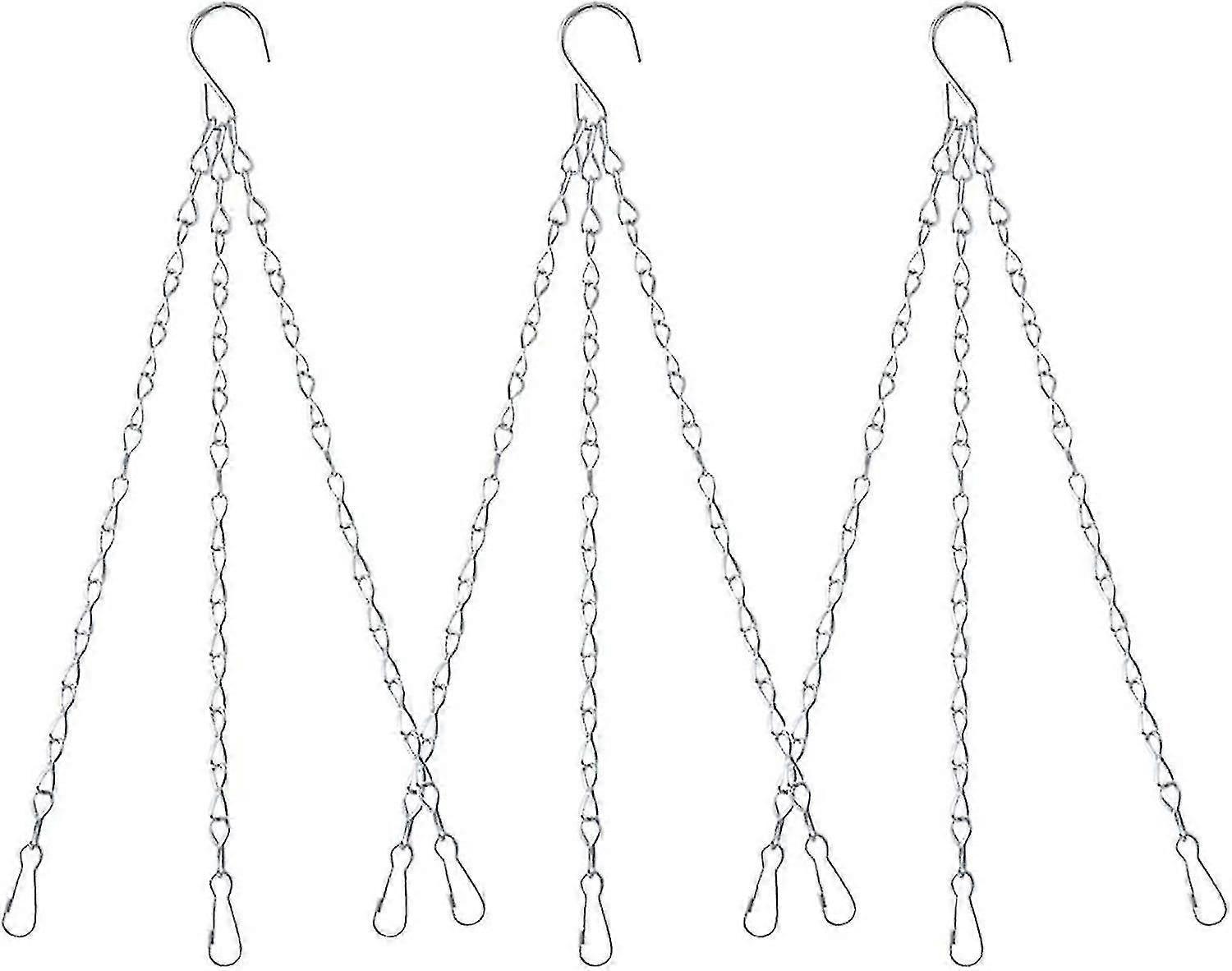 Sets Metall-pflanzgefäßketten Hängeketten Pflanzgefäß-hängekette