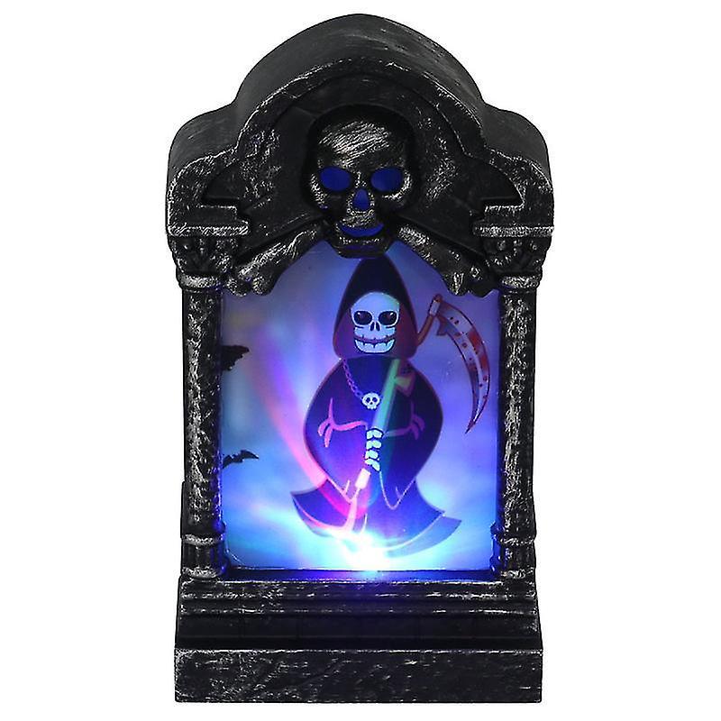 2 Stück Halloween-grabsteinlichter Für Halloween-dekorationen