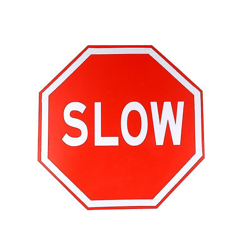 1 Stück Langsam-schild