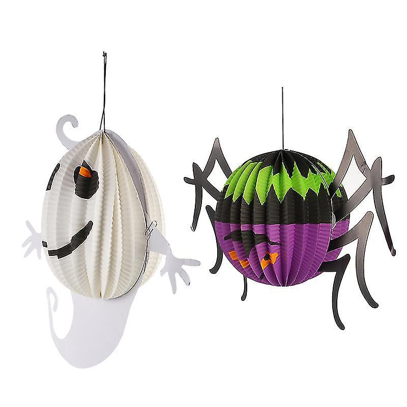 4 Halloween-hängelaternen Für Halloween-dekorationen