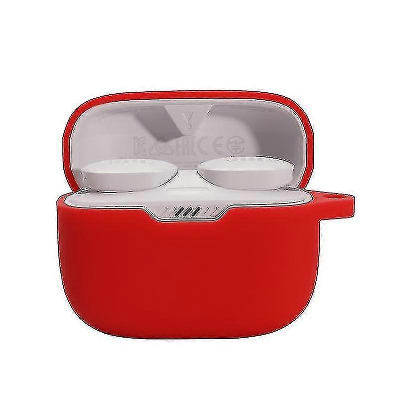 Schutzhülle Für Jbl Tune 130nc Bluetooth-kopfhörer – Fallschutzhülle Mit Anti-verlust-verschluss-red