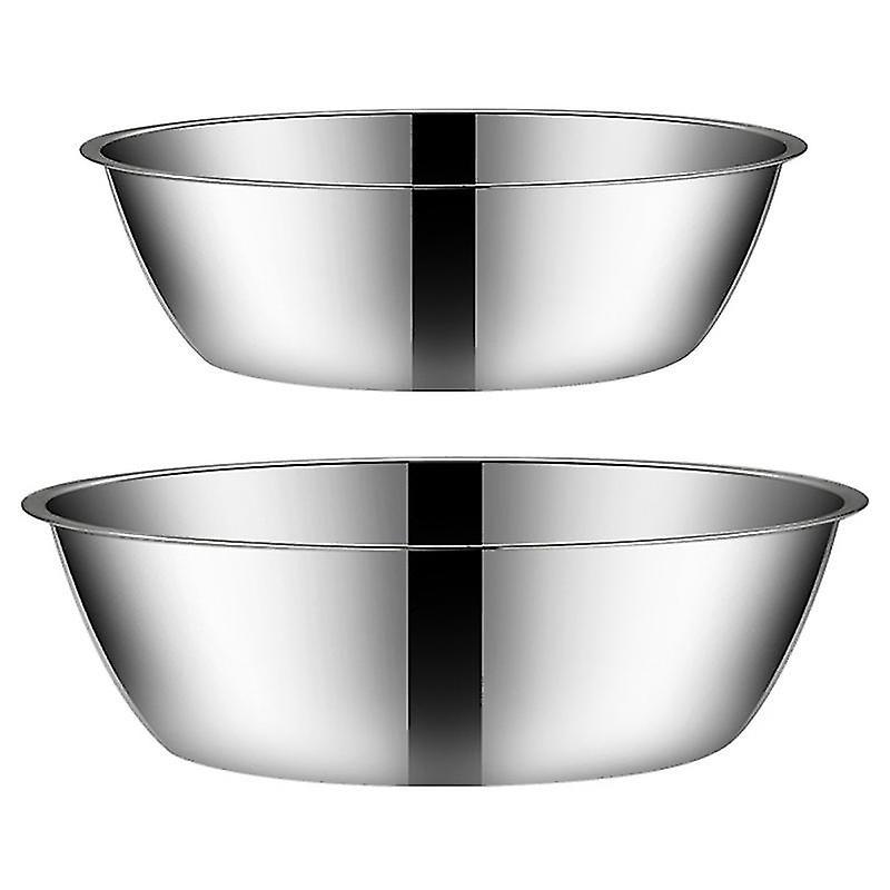2-teiliges Edelstahlbecken
