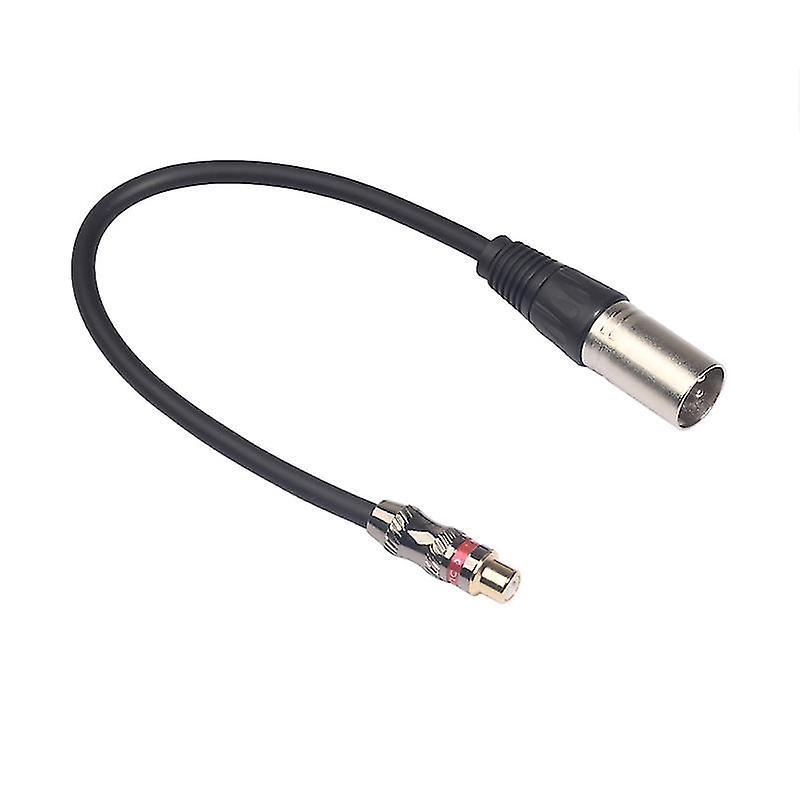 1 Stück Rca-buchse Auf Xlr-stecker-konverter