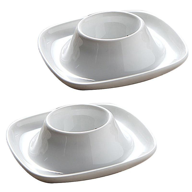 2 Stück Keramik-eierbecher