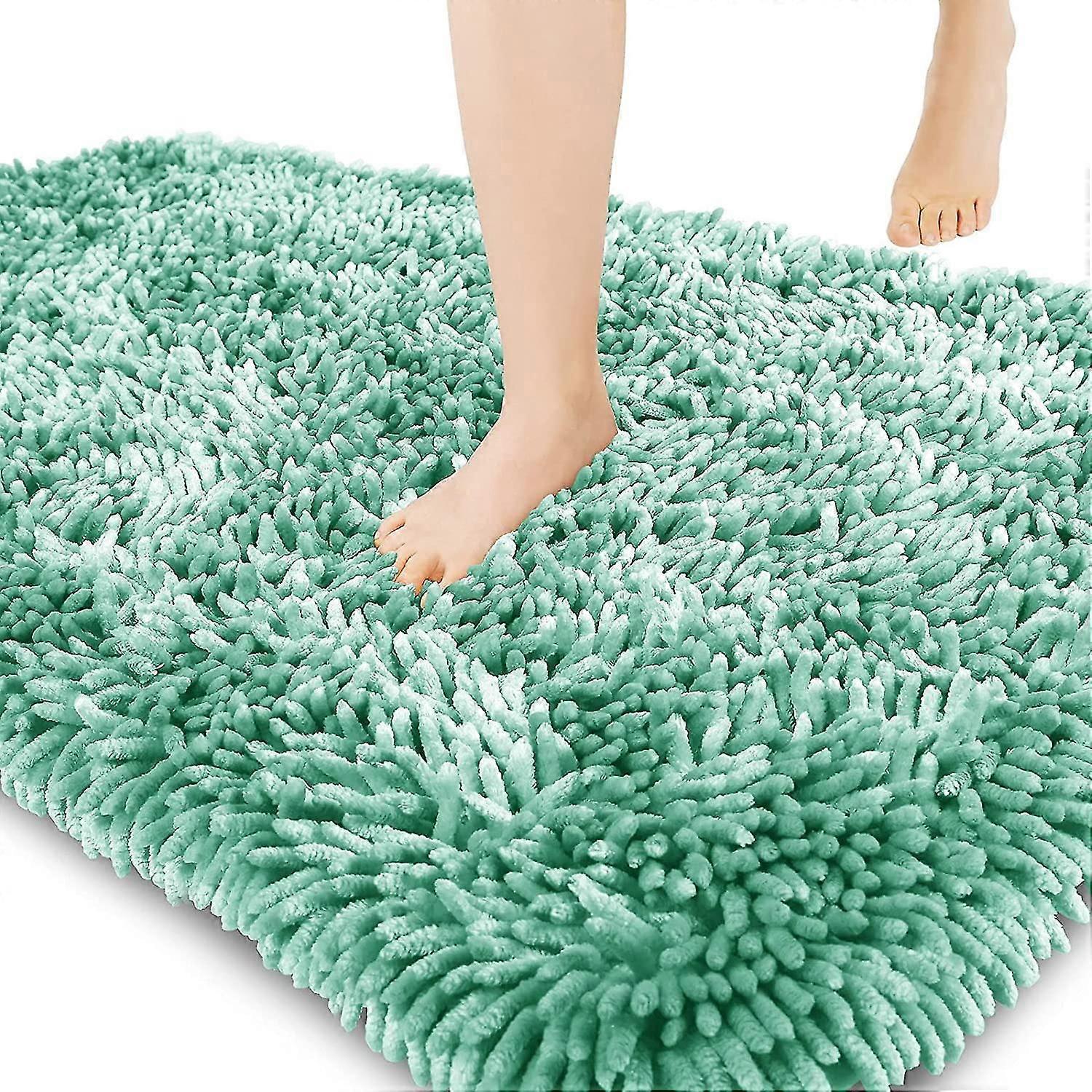 Hochwertige, Rutschfeste Und Flauschige Badematte, Unglaublich Weich Und Bequem, Extra Dick-60x90cm-green
