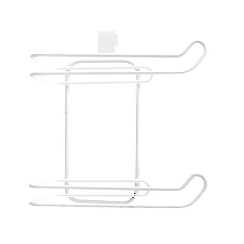 2 Rollen Toilettenpapier Handtuchhalter