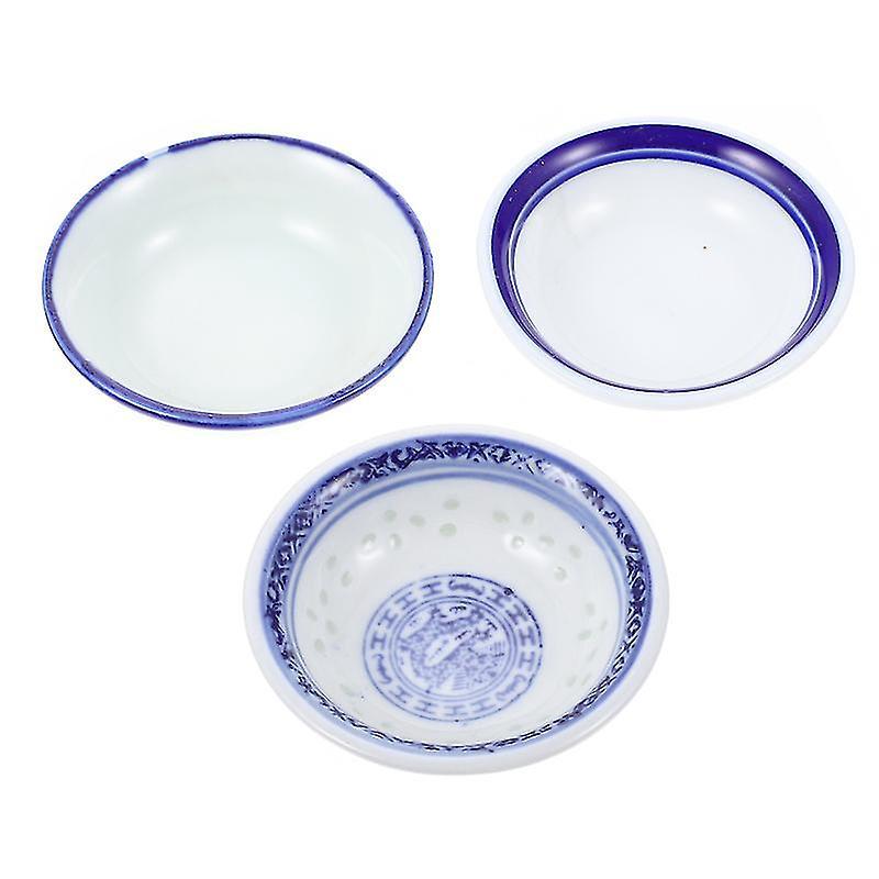 3-teiliges Keramik-saucenteller-set