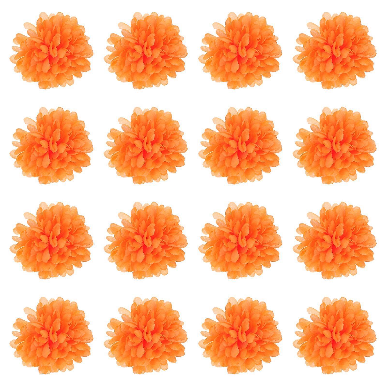 20 Stück Mexikanische Halloween-ringelblumen (adornos Para Hogar)-10x10cm-orange