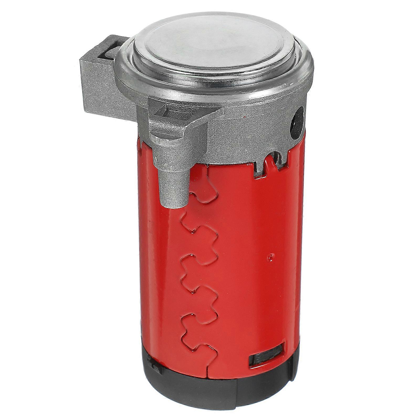 12v Ersatz-luftkompressorpumpe Für Auto Und Motorrad Mit Lufthupe (rot)-red