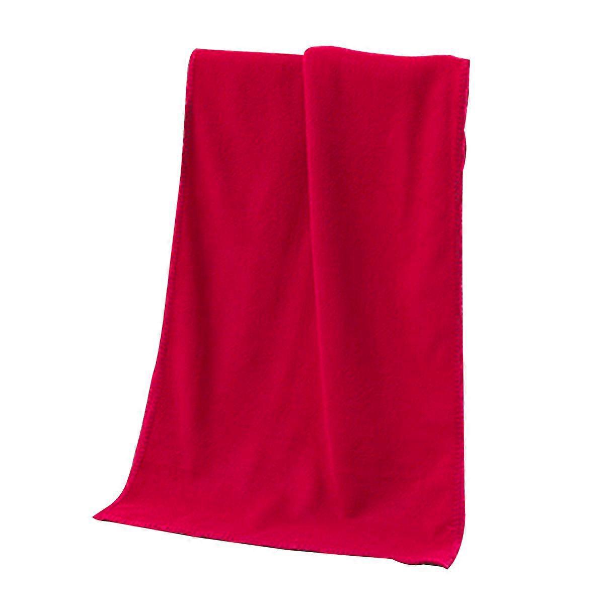 Autoreinigungstücher 30x70cm Mikrofaser Auto Polieren Wachsen Trocknen (rot)-red